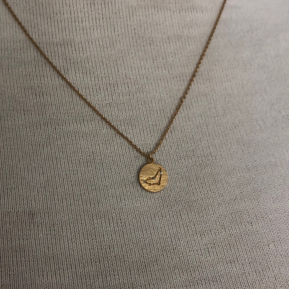 Five and Two Orion Zodiac Necklace